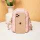 PU Leather Handbag Trendy Half-Moon Shape