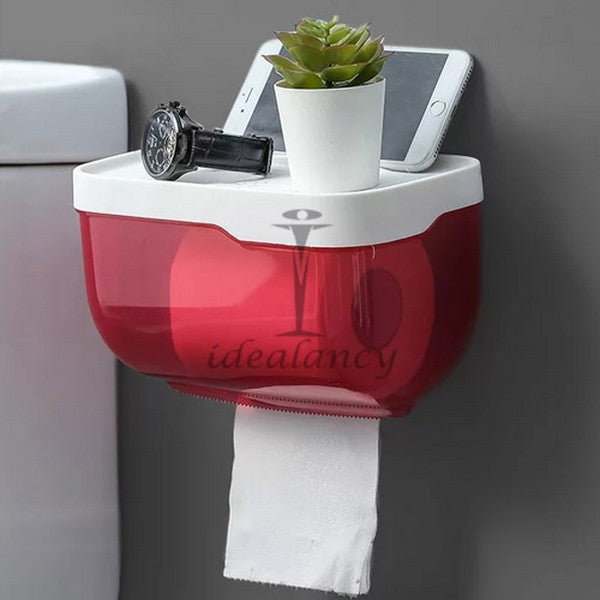 Tissue Roll Holder Adhesive Wall Mounted