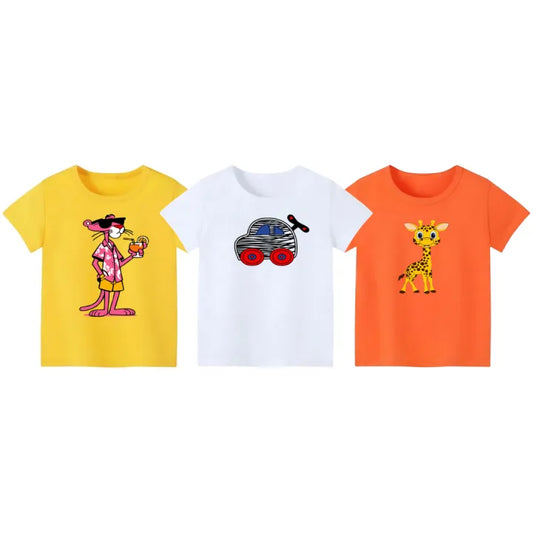 Kidsntees Pack of 3 Printed T-Shirt